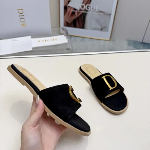 Replica Christian Dior Slippers For Women #1482435 $82.00 USD for Wholesale