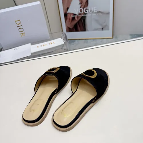 Replica Christian Dior Slippers For Women #1482435 $82.00 USD for Wholesale
