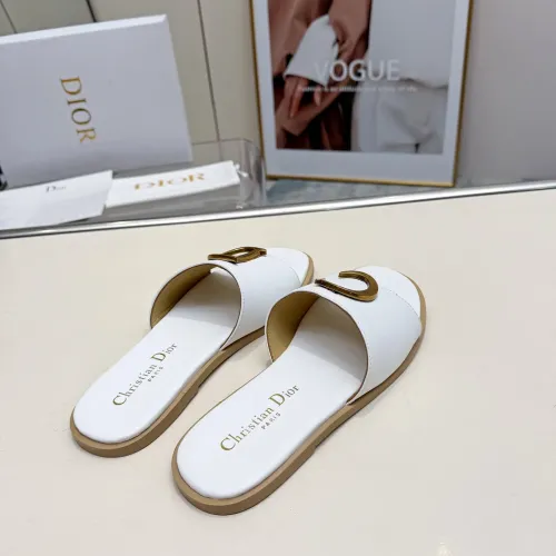 Replica Christian Dior Slippers For Women #1482436 $82.00 USD for Wholesale