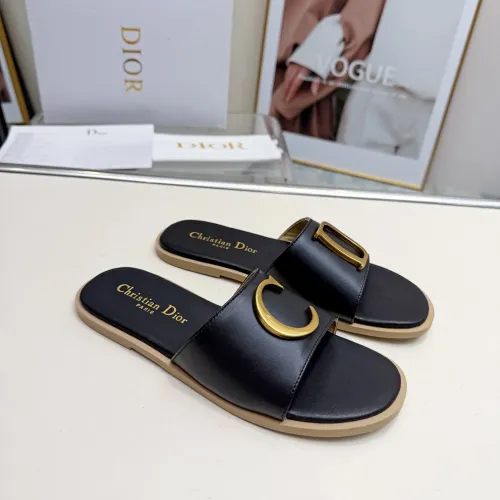 Replica Christian Dior Slippers For Women #1482438 $82.00 USD for Wholesale