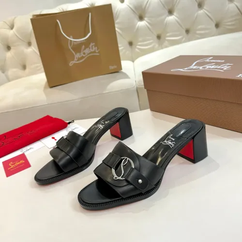 Cheap Christian Louboutin CL Slippers For Women #1482468, $$98.00 USD On Christian Louboutin CL Slippers