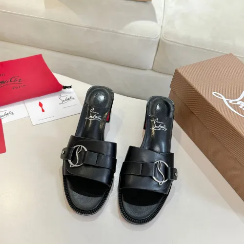 Replica Christian Louboutin CL Slippers For Women #1482468 $98.00 USD for Wholesale