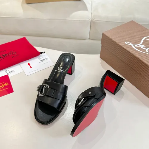 Replica Christian Louboutin CL Slippers For Women #1482468 $98.00 USD for Wholesale