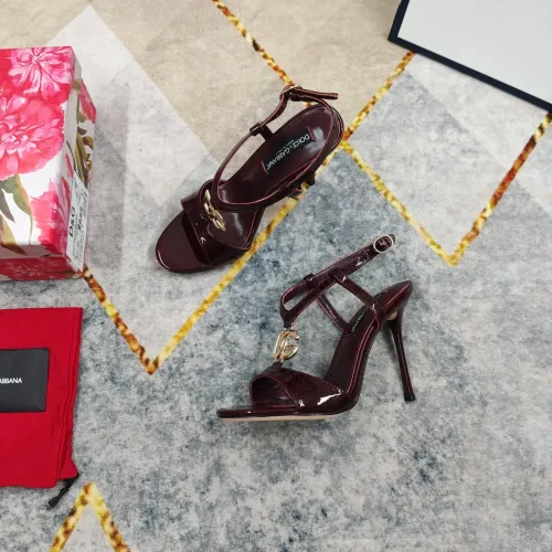 Replica Dolce & Gabbana D&G Sandal For Women #1482486 $125.00 USD for Wholesale
