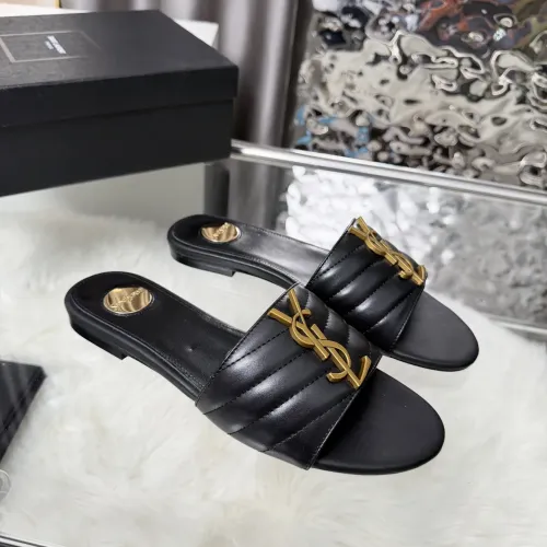 Replica Yves Saint Laurent YSL Slippers For Women #1482570 $85.00 USD for Wholesale