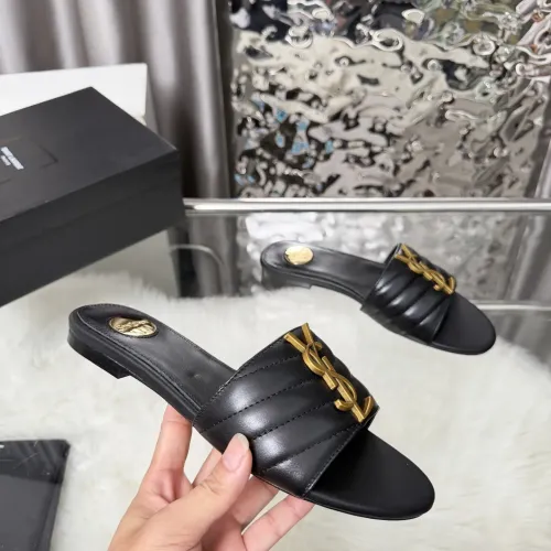 Replica Yves Saint Laurent YSL Slippers For Women #1482570 $85.00 USD for Wholesale