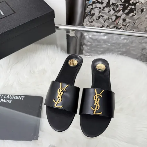 Replica Yves Saint Laurent YSL Slippers For Women #1482572 $85.00 USD for Wholesale