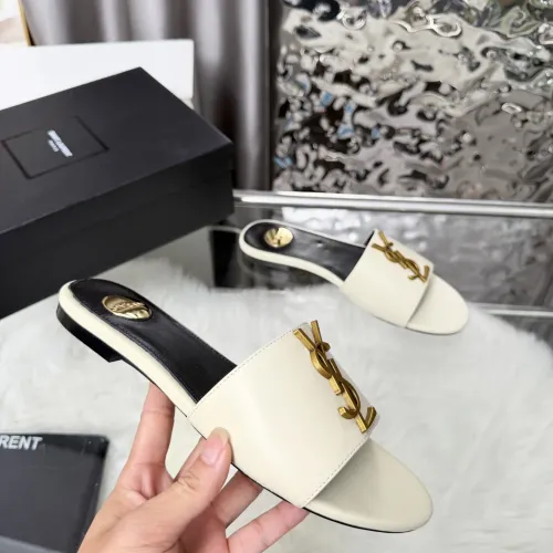 Replica Yves Saint Laurent YSL Slippers For Women #1482573 $85.00 USD for Wholesale