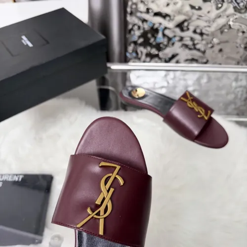 Replica Yves Saint Laurent YSL Slippers For Women #1482574 $85.00 USD for Wholesale