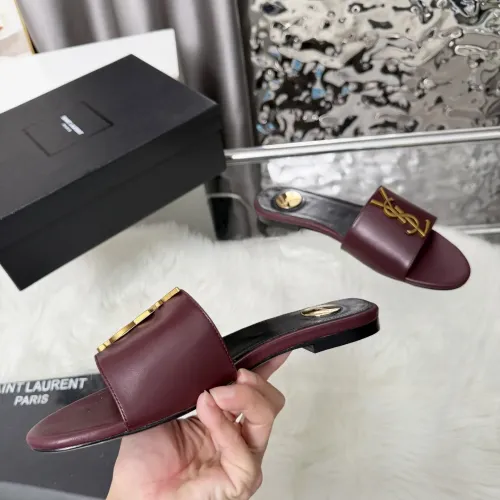 Replica Yves Saint Laurent YSL Slippers For Women #1482574 $85.00 USD for Wholesale