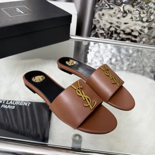 Replica Yves Saint Laurent YSL Slippers For Women #1482575 $85.00 USD for Wholesale