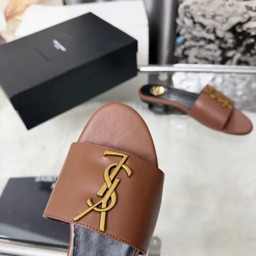 Replica Yves Saint Laurent YSL Slippers For Women #1482575 $85.00 USD for Wholesale