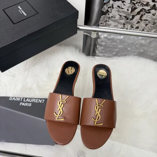 Replica Yves Saint Laurent YSL Slippers For Women #1482575 $85.00 USD for Wholesale