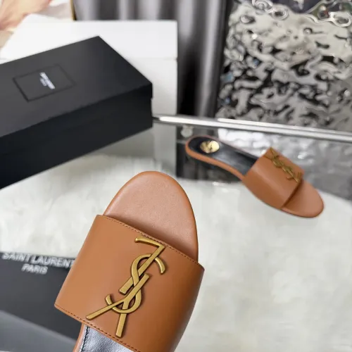 Replica Yves Saint Laurent YSL Slippers For Women #1482576 $85.00 USD for Wholesale