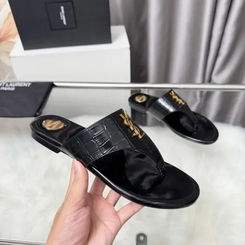 Replica Yves Saint Laurent YSL Slippers For Women #1482583 $88.00 USD for Wholesale