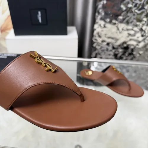 Replica Yves Saint Laurent YSL Slippers For Women #1482586 $88.00 USD for Wholesale
