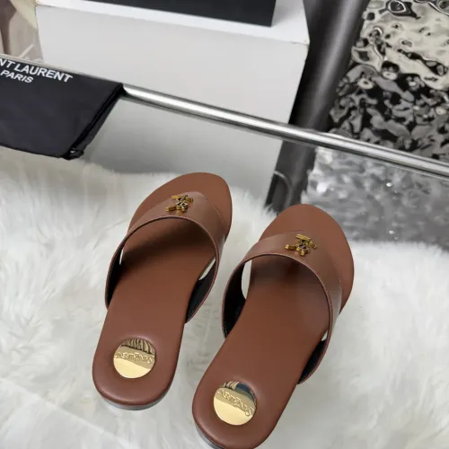 Replica Yves Saint Laurent YSL Slippers For Women #1482586 $88.00 USD for Wholesale