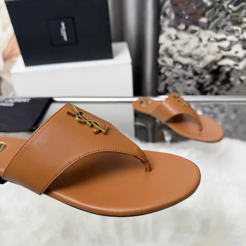 Replica Yves Saint Laurent YSL Slippers For Women #1482589 $88.00 USD for Wholesale