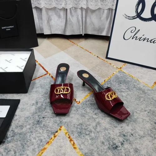 Replica Yves Saint Laurent YSL Slippers For Women #1482621 $115.00 USD for Wholesale