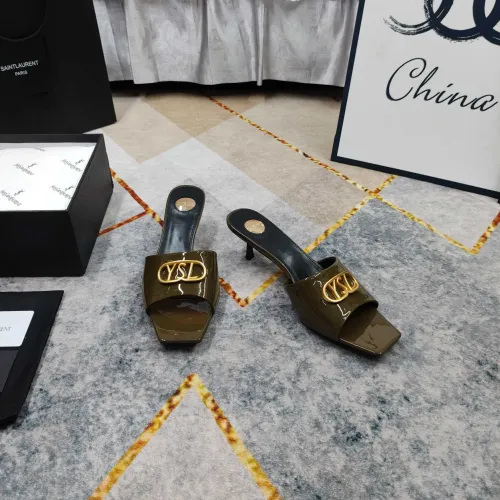 Replica Yves Saint Laurent YSL Slippers For Women #1482624 $115.00 USD for Wholesale