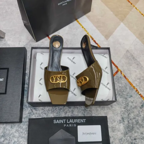 Replica Yves Saint Laurent YSL Slippers For Women #1482624 $115.00 USD for Wholesale
