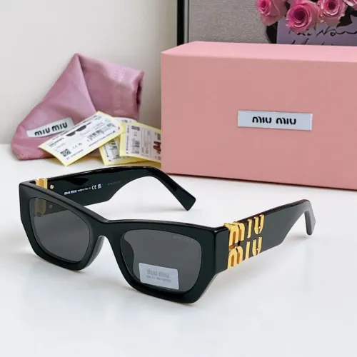 Cheap MIU MIU AAA Quality Sunglasses #1482632, $$64.00 USD On MIU MIU AAA Sunglasses