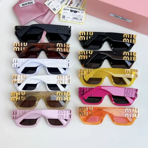 Replica MIU MIU AAA Quality Sunglasses #1482632 $64.00 USD for Wholesale