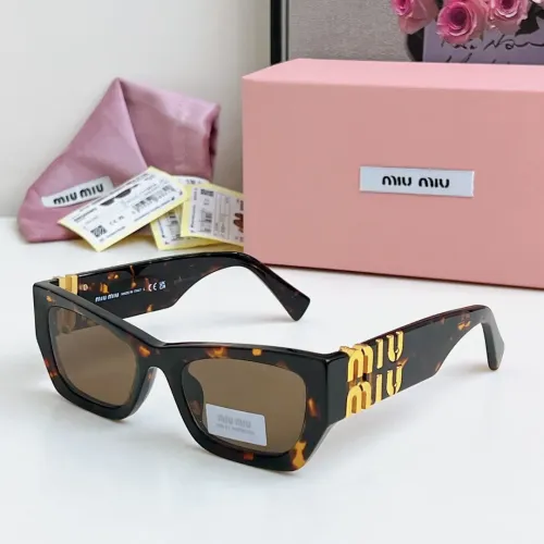 Cheap MIU MIU AAA Quality Sunglasses #1482634, $$64.00 USD On MIU MIU AAA Sunglasses