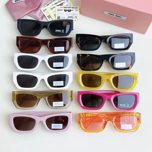 Replica MIU MIU AAA Quality Sunglasses #1482635 $64.00 USD for Wholesale