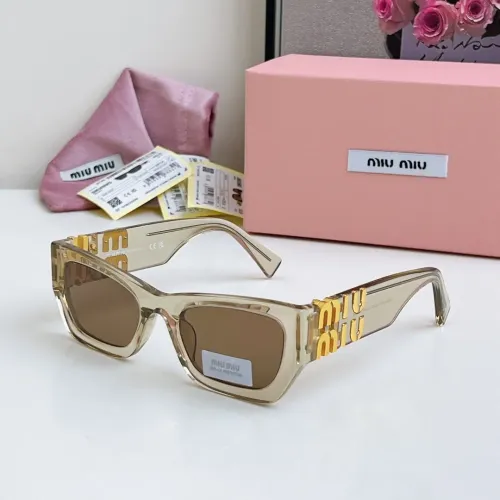Cheap MIU MIU AAA Quality Sunglasses #1482636, $$64.00 USD On MIU MIU AAA Sunglasses