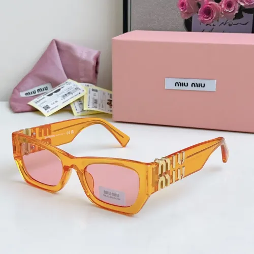 Cheap MIU MIU AAA Quality Sunglasses #1482638, $$64.00 USD On MIU MIU AAA Sunglasses