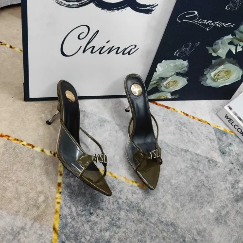 Replica Yves Saint Laurent YSL Slippers For Women #1482639 $112.00 USD for Wholesale