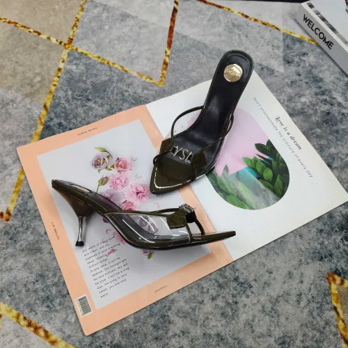 Replica Yves Saint Laurent YSL Slippers For Women #1482639 $112.00 USD for Wholesale