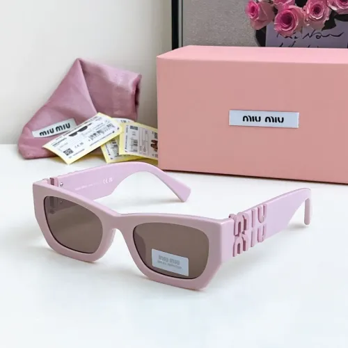 Cheap MIU MIU AAA Quality Sunglasses #1482640, $$64.00 USD On MIU MIU AAA Sunglasses