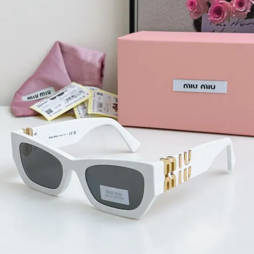 Cheap MIU MIU AAA Quality Sunglasses #1482642, $$64.00 USD On MIU MIU AAA Sunglasses