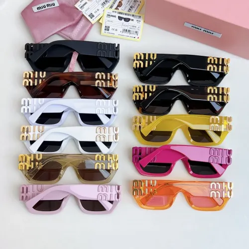 Replica MIU MIU AAA Quality Sunglasses #1482642 $64.00 USD for Wholesale