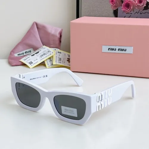 Cheap MIU MIU AAA Quality Sunglasses #1482643, $$64.00 USD On MIU MIU AAA Sunglasses