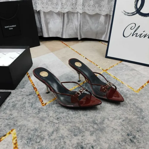 Replica Yves Saint Laurent YSL Slippers For Women #1482645 $112.00 USD for Wholesale
