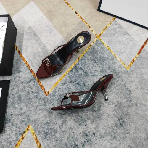 Replica Yves Saint Laurent YSL Slippers For Women #1482645 $112.00 USD for Wholesale