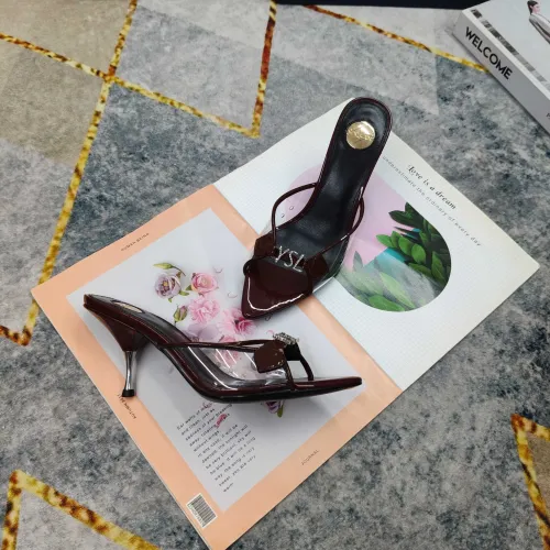 Replica Yves Saint Laurent YSL Slippers For Women #1482645 $112.00 USD for Wholesale