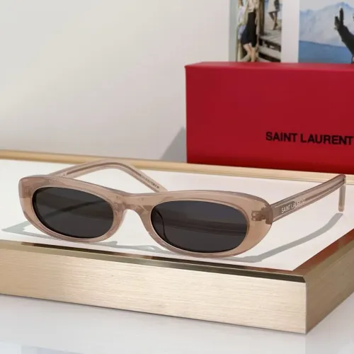 Cheap Yves Saint Laurent YSL AAA Quality Sunglasses #1482692, $$64.00 USD On Yves Saint Laurent YSL AAA Quality Sunglasses