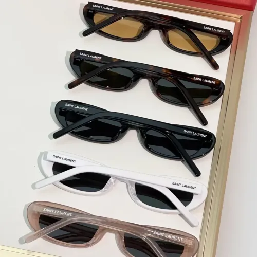Replica Yves Saint Laurent YSL AAA Quality Sunglasses #1482693 $64.00 USD for Wholesale