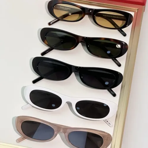 Replica Yves Saint Laurent YSL AAA Quality Sunglasses #1482694 $64.00 USD for Wholesale