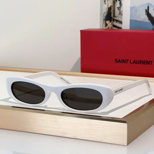 Cheap Yves Saint Laurent YSL AAA Quality Sunglasses #1482695, $$64.00 USD On Yves Saint Laurent YSL AAA Quality Sunglasses