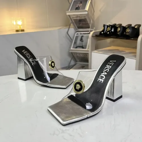 Replica Versace Slippers For Women #1482786 $82.00 USD for Wholesale