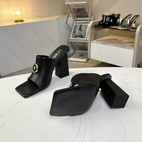 Replica Versace Slippers For Women #1482788 $82.00 USD for Wholesale