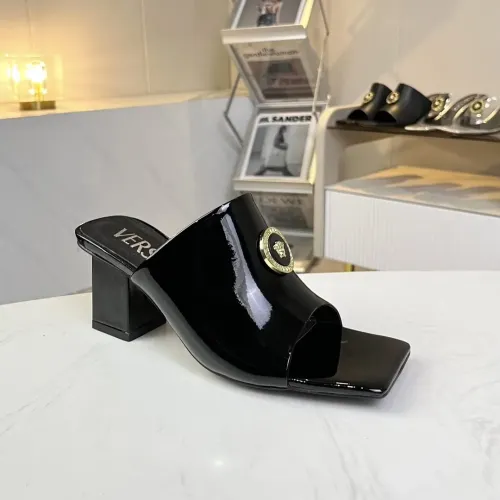 Replica Versace Slippers For Women #1482791 $82.00 USD for Wholesale