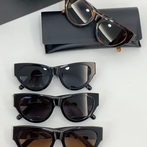 Replica Yves Saint Laurent YSL AAA Quality Sunglasses #1482792 $60.00 USD for Wholesale