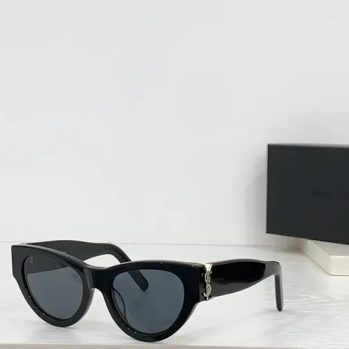 Cheap Yves Saint Laurent YSL AAA Quality Sunglasses #1482795, $$60.00 USD On Yves Saint Laurent YSL AAA Quality Sunglasses