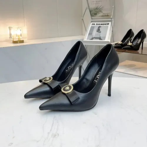 Cheap Versace High-Heeled Shoes For Women #1482824, $$80.00 USD On Versace High-Heeled Shoes